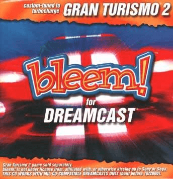 Bleemcast for Gran Turismo 2 box art for Sega Dreamcast